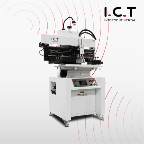 I.C.T SMT Semi Automatic Stencil Printer Solder Paste Printing Machine