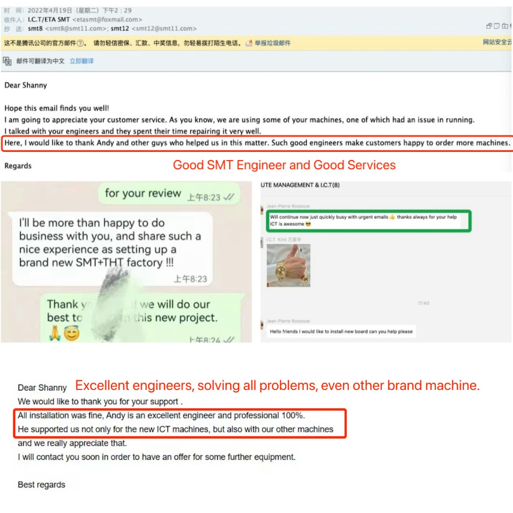 Full-auto SMT PCB Screen Stencil Printer Machine Automatic Model I.C.T-5151 