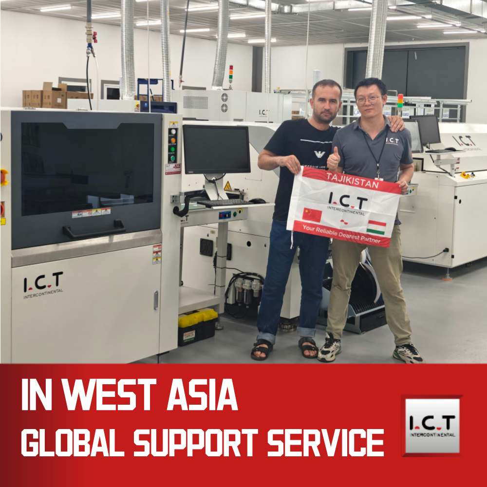 I.C.T | Automatic Electronics screen Stencil printer smd