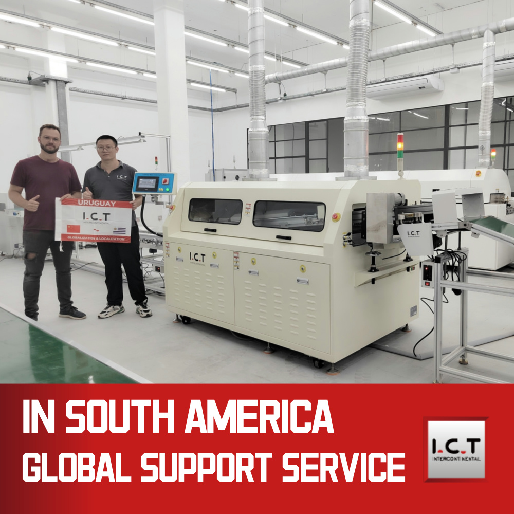 High Efficiency PCB Wave Soldering Equipment Solder Machines