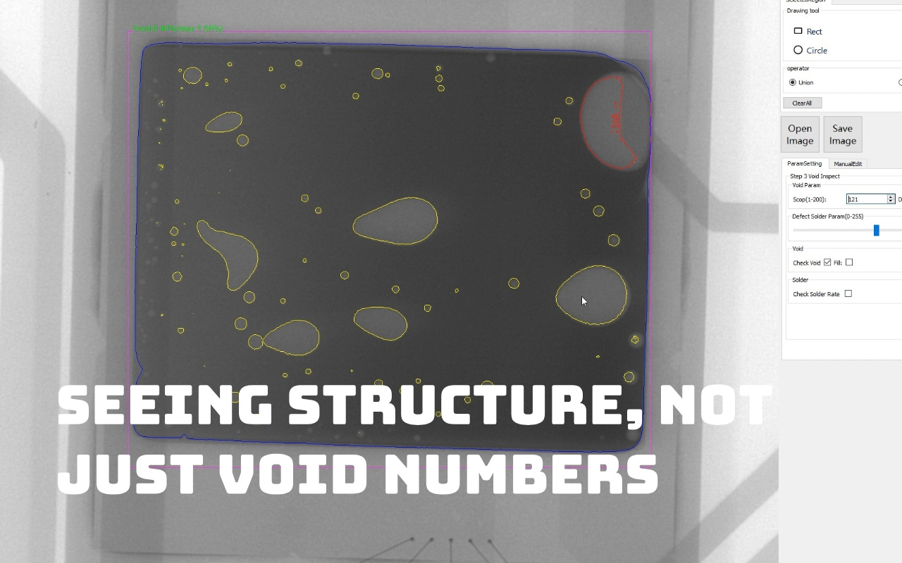 2. What X-ray Really Reveals About BGA Voids