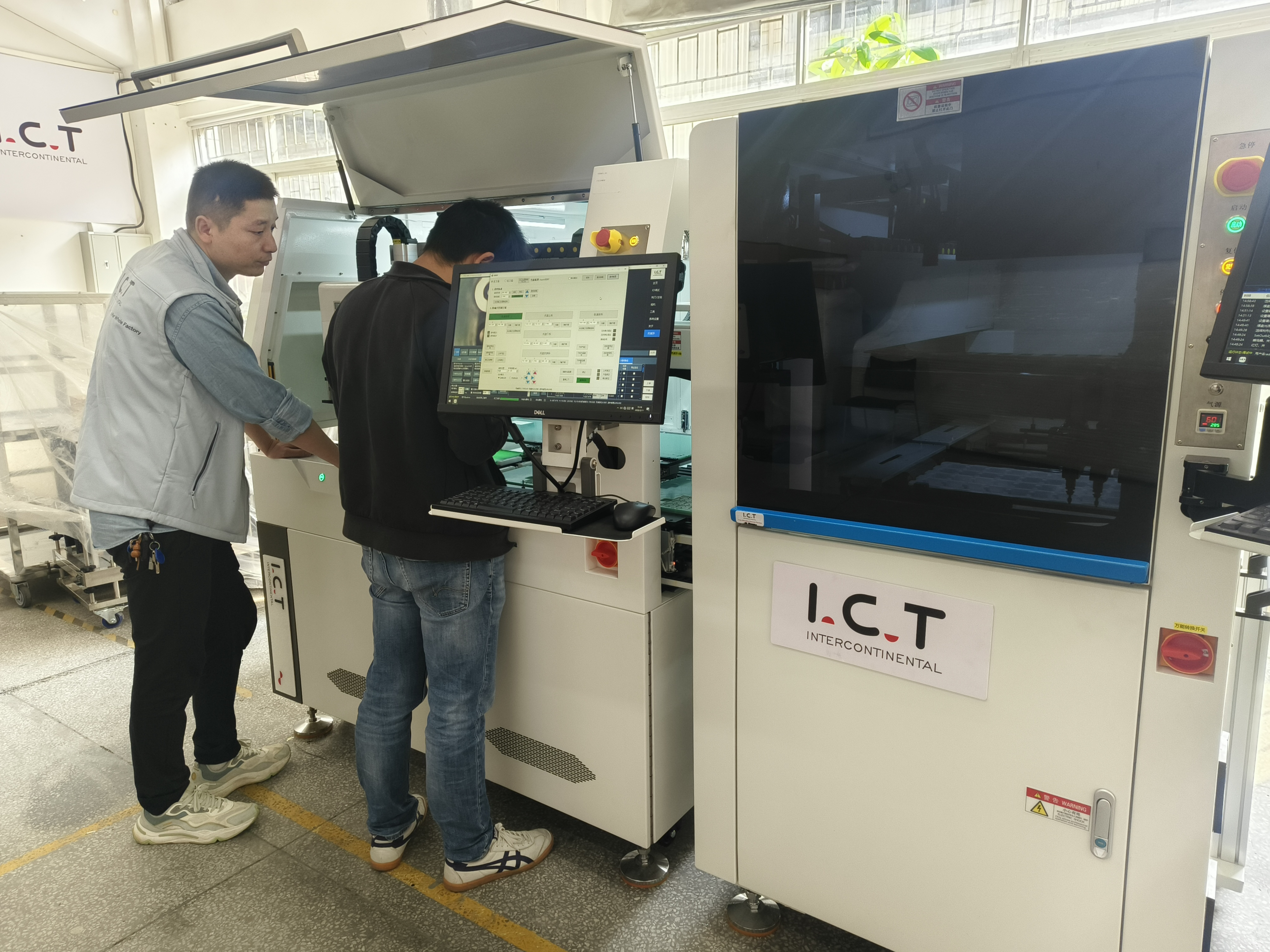 I.C.T SMT Machine Full Inspection before shipment