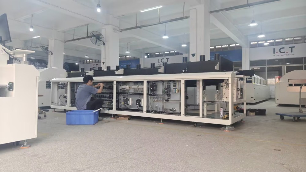 I.C.T Factory Update-Skilled Workforce Assembles Advanced Lyra 733 Reflow Oven2.jpg