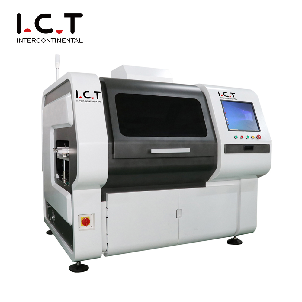 I.C.T | Table Top Axial Leaded Component Placement Machine SMT Insert Machine