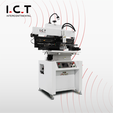 I.C.T-P6丨Semi-auto SMD Solder Paste Printing Machine SMT Printer