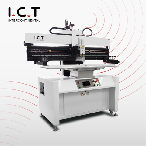 I.C.T | SMT Semi Automatic PCB Solder Paste Stencil Printer Sp 400v