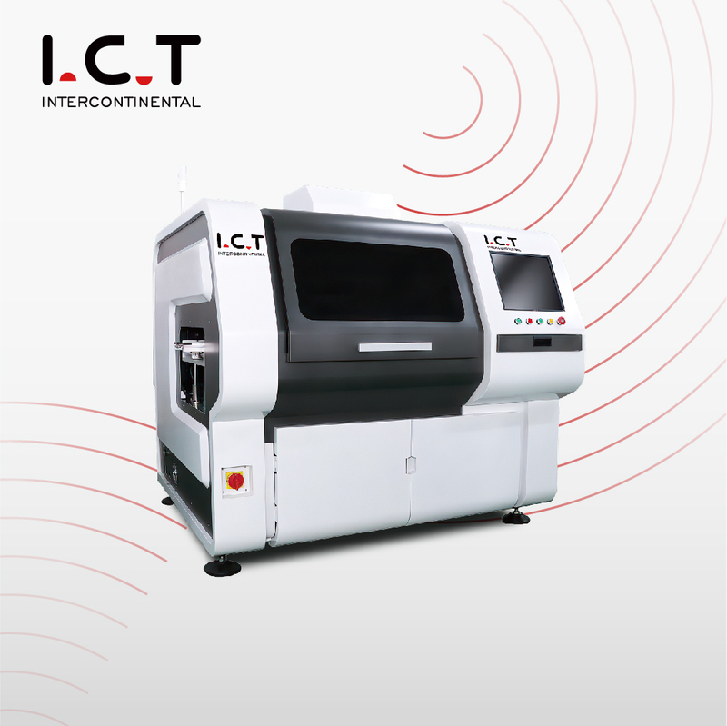 I.C.T | Table Top Axial Leaded Component Placement Machine SMT Insert Machine