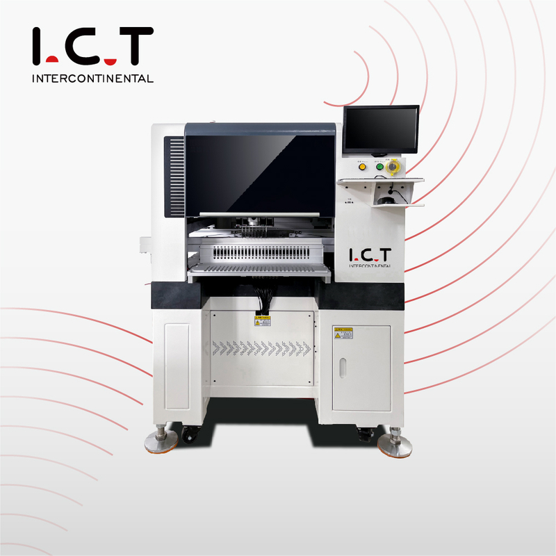 I.C.T | Pick and Place Machine for Solar Plant LED Bulb SMT Compenment Machine