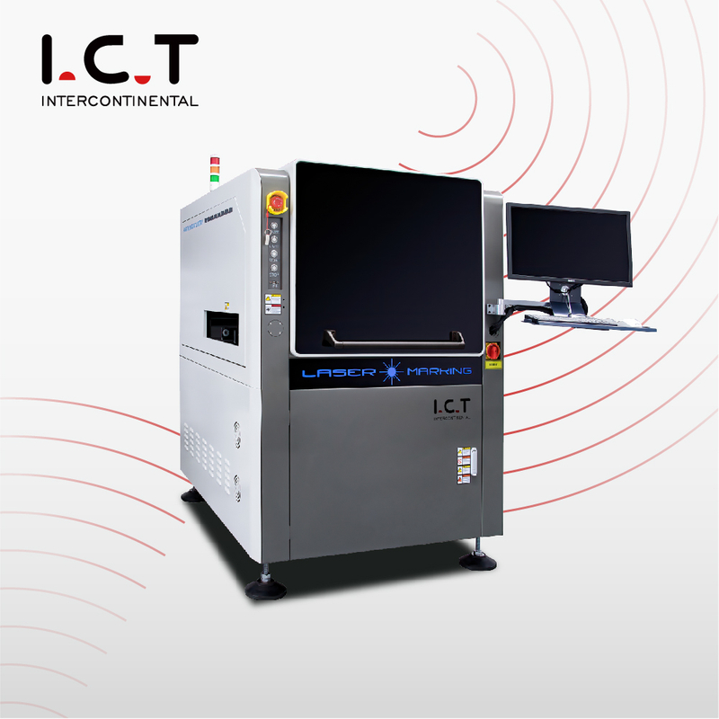 I.C.T | 3d laser marking printing machine fiber 20w 30w