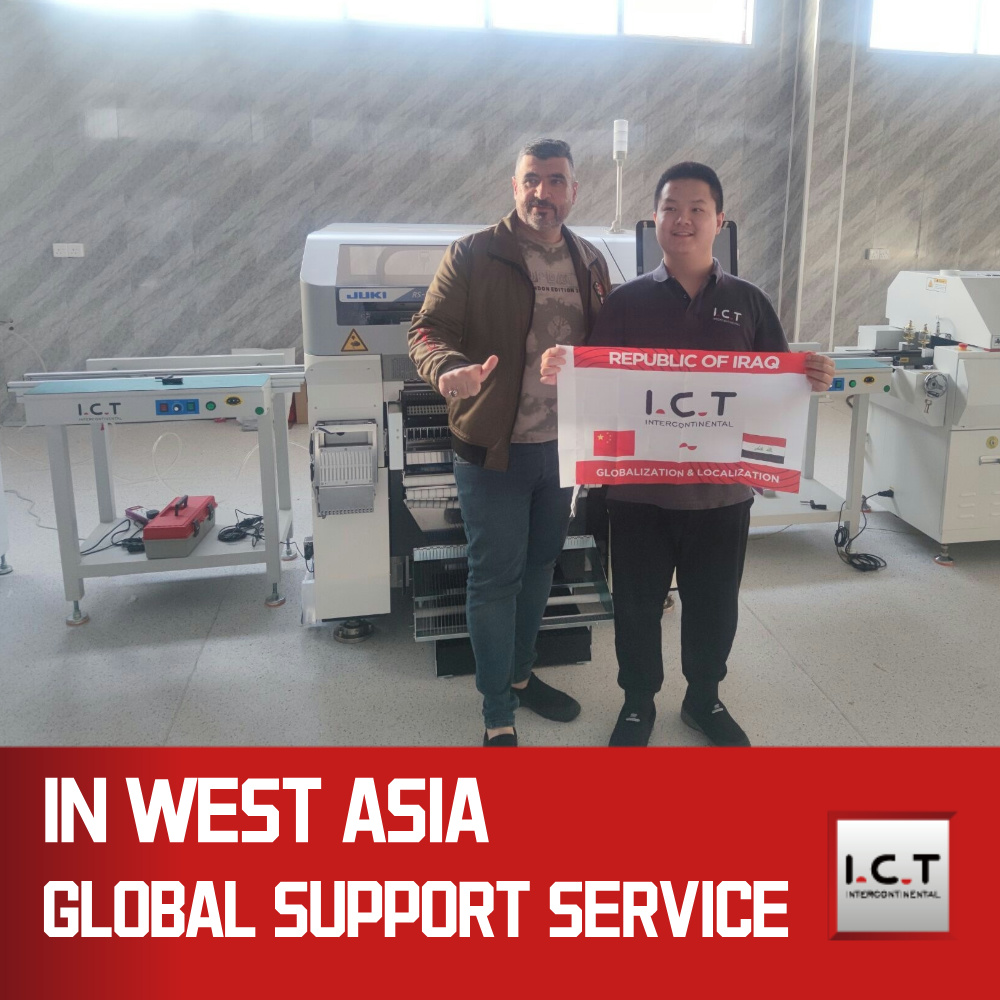 I.C.T | JUKI SMT Placement Machine for SMT Pneumatic Pick and Place Assembly