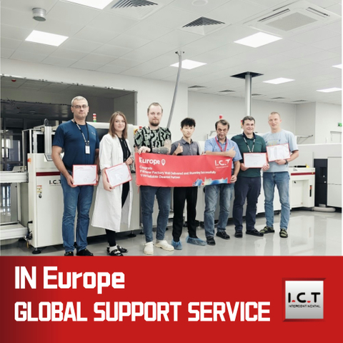 I.C.T | PCB Flipper Inverter 1m Conveyor SMT Smema