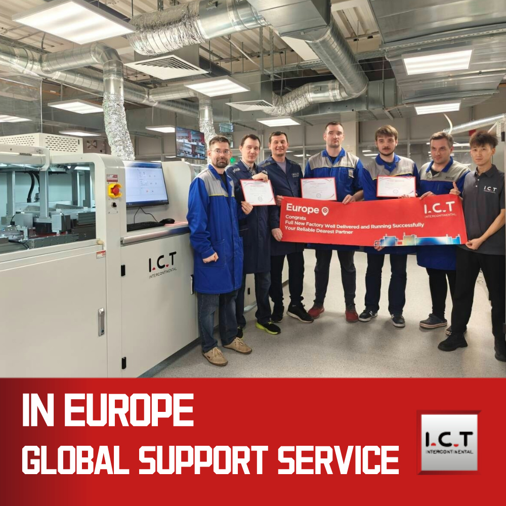 I.C.T-SS530 | Inline Selective Wave Soldering Machine