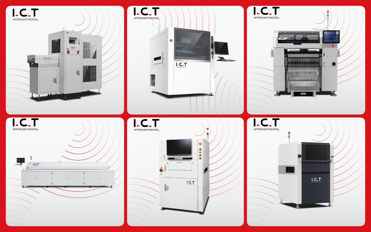 1 SMT Line with SMT Machine 02