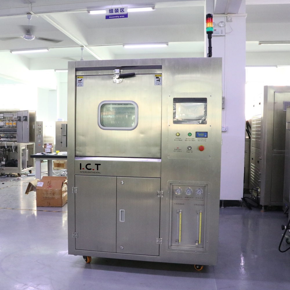 I.C.T High Stability PCB Board Cleaning Spray Machine SMT Cleaner Prices With Competitive Price