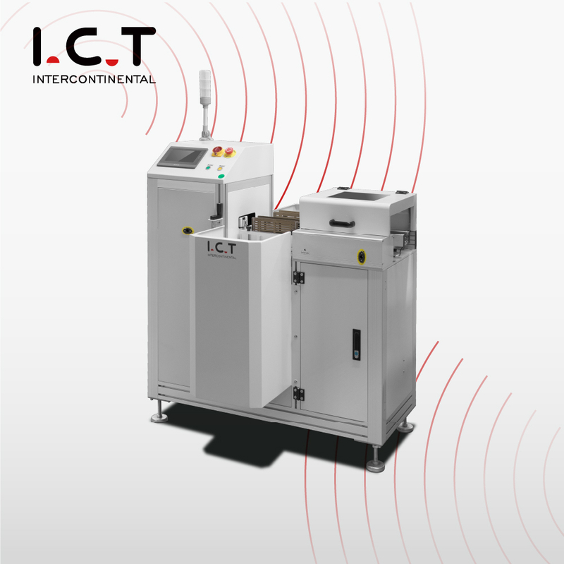 I.C.T | Advanced PCB Unloader SMT Loader for Semiconductor Manufacturing Factory