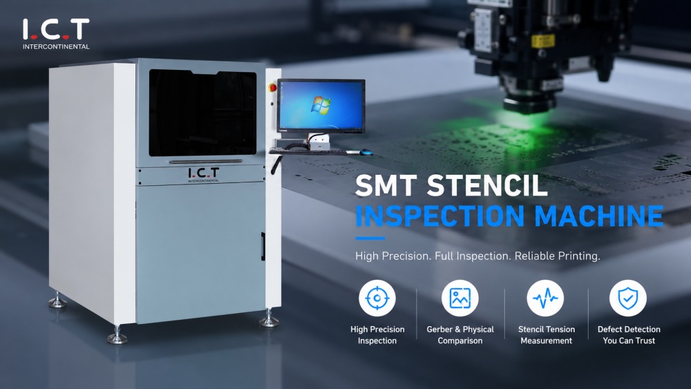smt stencil inspection machine