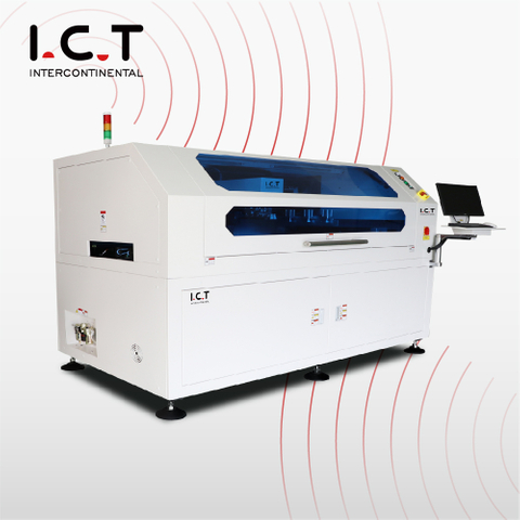I.C.T | 1200mm led pcb full automatic paste solder printing machine