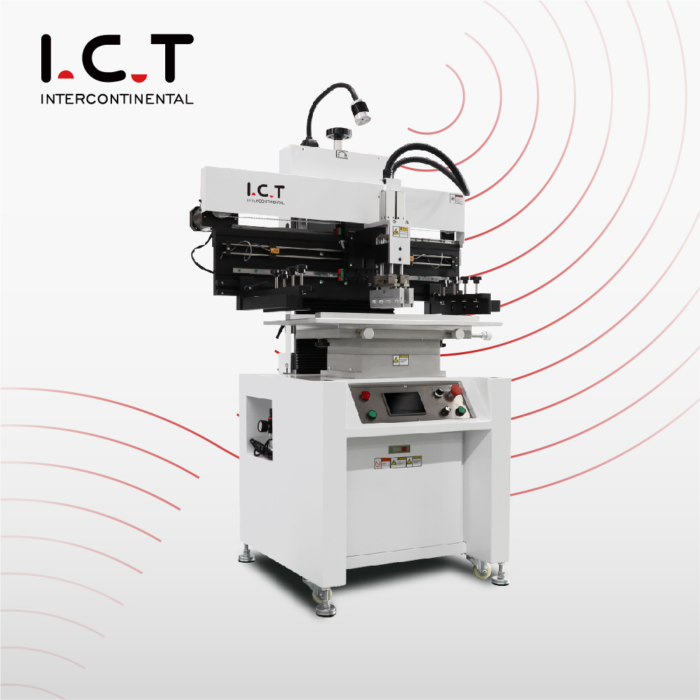 SMT Automatic PCB Stencil Printer Solder Paste Printing Machine with  Inspection Function from China manufacturer - I.C.T SMT Machine