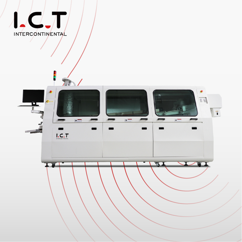 I.C.T | Factory High Frequency Wave Soldering Machine New Euipment