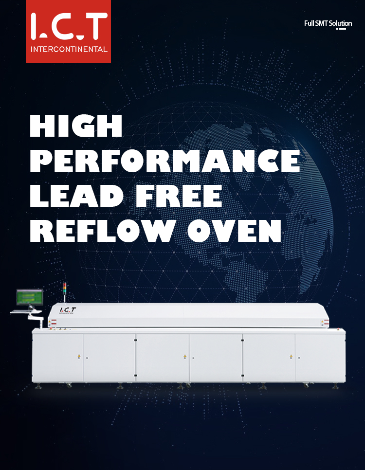 Conveyer 6 Reflow Oven Machine