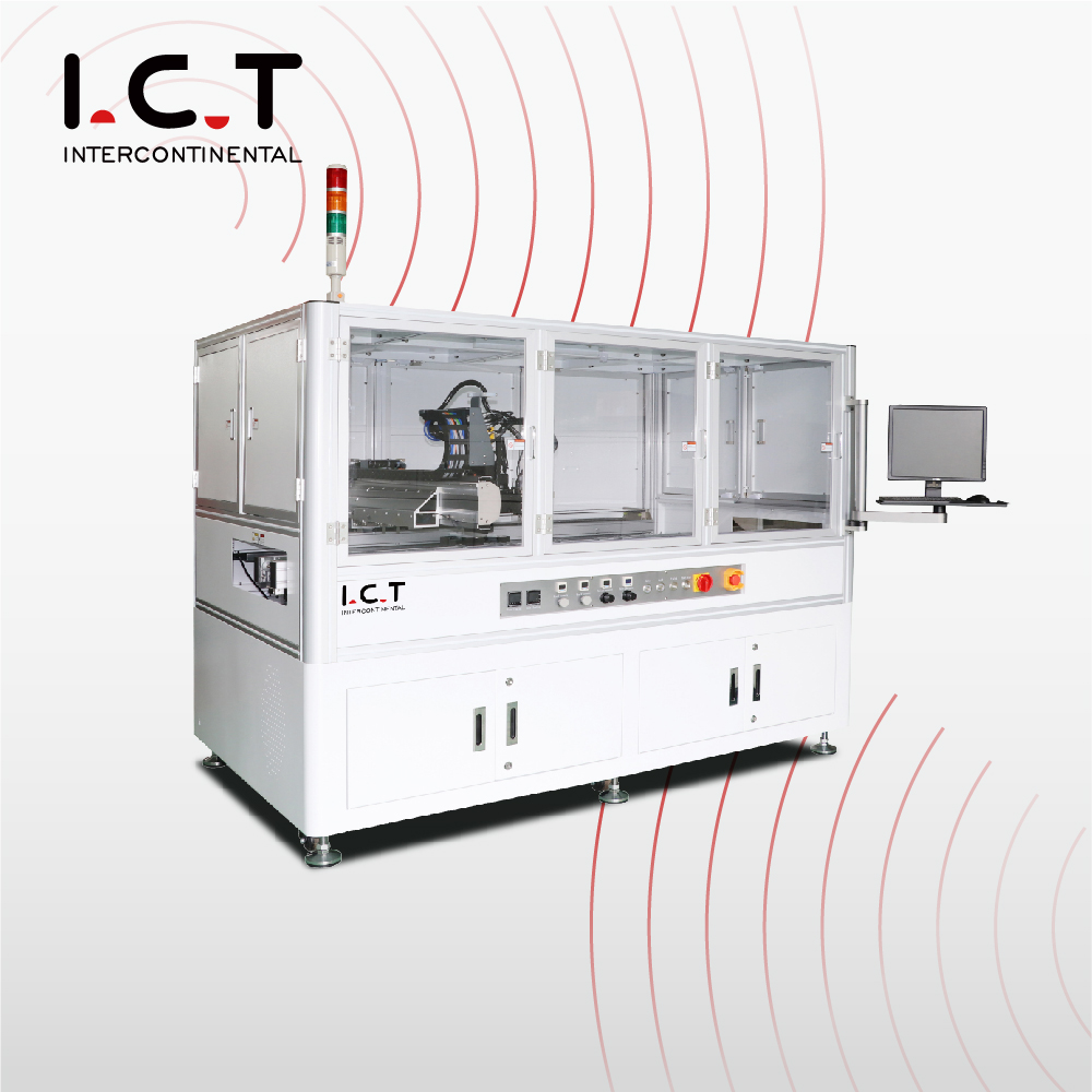 I.C.T | Hot melt glue semi Automatic dispensing machine Nozels for rat trmaking