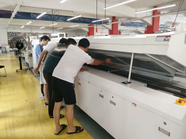 Reflow Oven Training And Acceptance at I.C.T