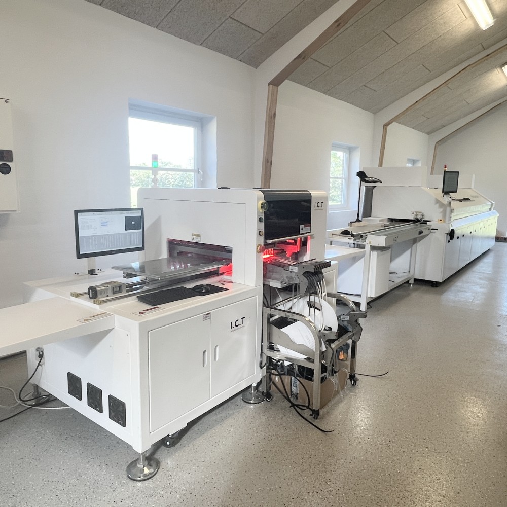 Full-auto SMT PCB Screen Stencil Printer Machine Automatic Model I.C.T-5151 