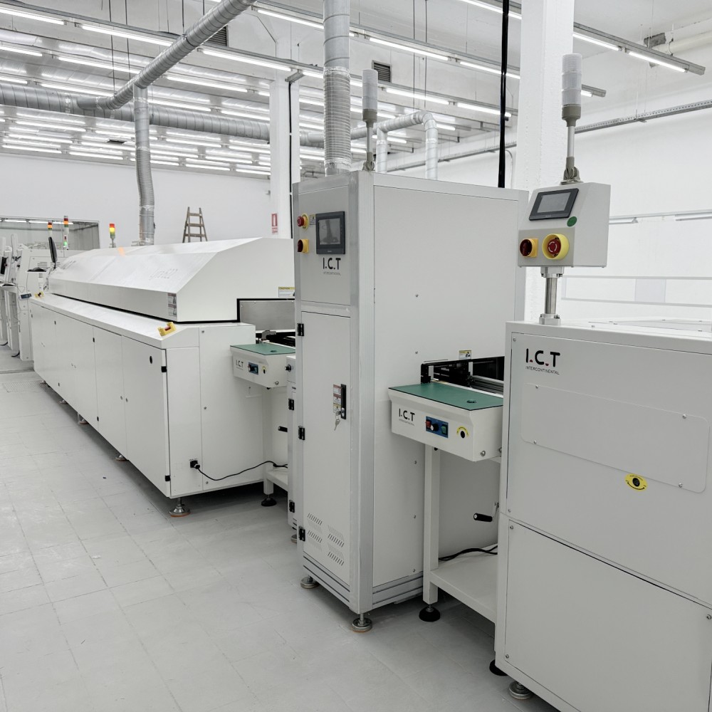 I.C.T-6561 | Fully Automatic PCB Printer Solder Paste Printing SMT Machine
