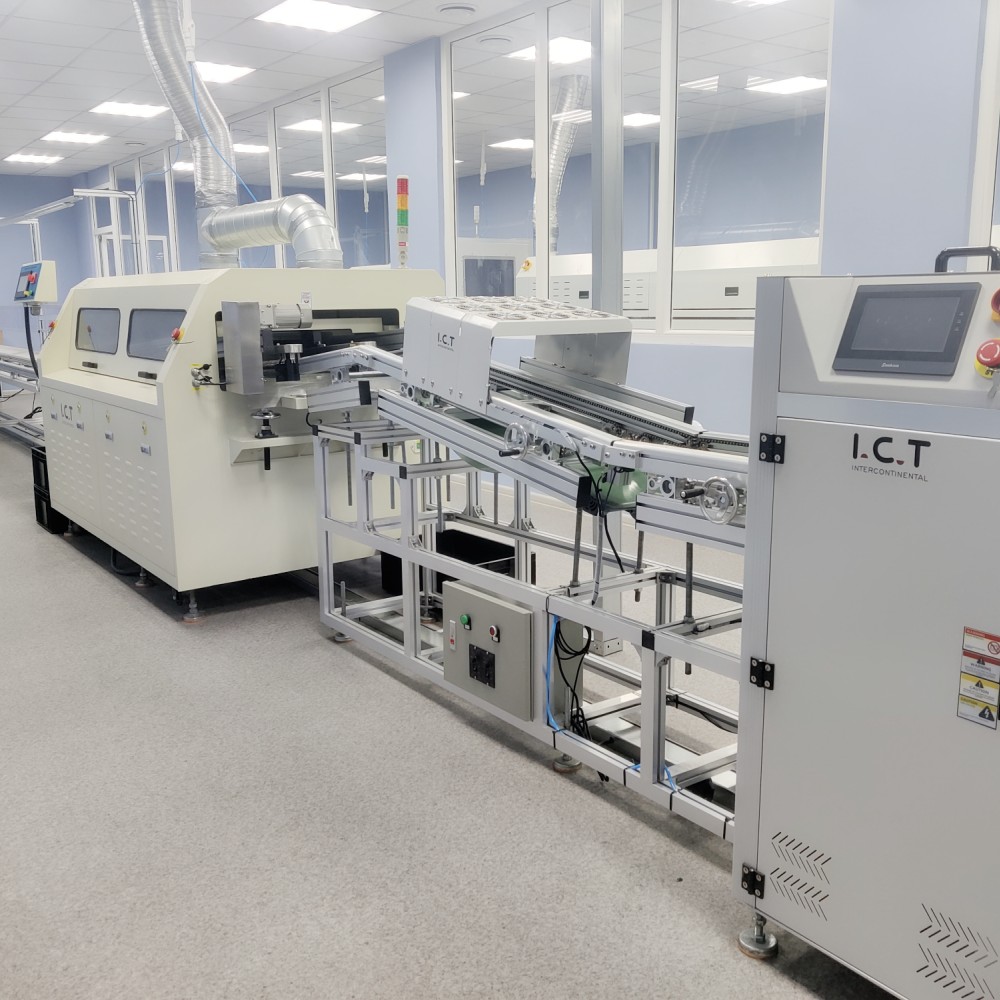 I.C.T丨Fully Automatic DIP Production Line for Electronic Manufacturing