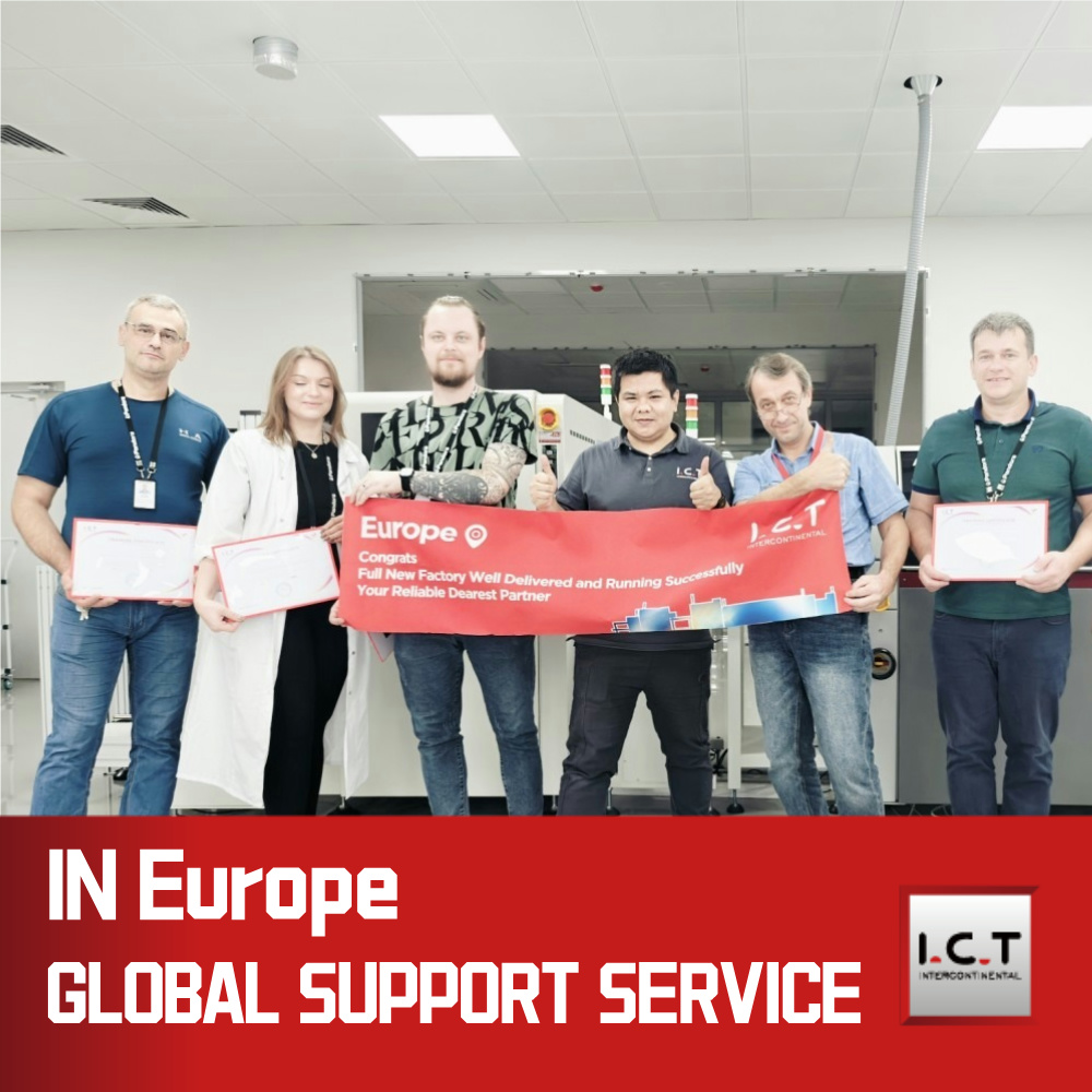 I.C.T | Hot Air Reflow Soldering Machine