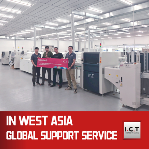 I.C.T | Automatic SMT PCB Inspection Conveyor Sam Electronics