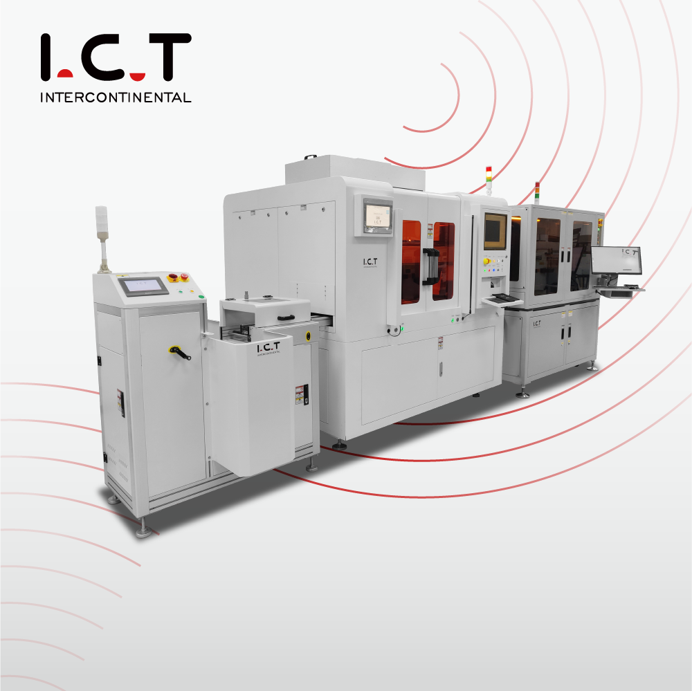 I.C.T-PP3025 | Automatic Pick And Place Tray Machine for Semiconductor Manufacturing