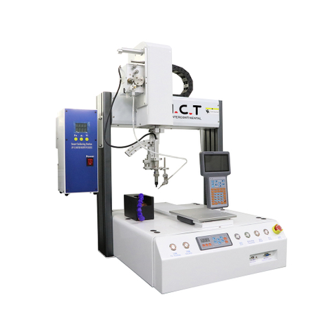 I.C.T | Cheap 3 axis iron soldering machine robot