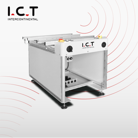 I.C.T | Dual Rails Reject Conveyor SMT PCB Ng Ok Conveyor Units