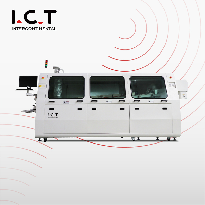 I.C.T-Acrab450 | Nitrogen Wave Soldering Machine in DIP Line