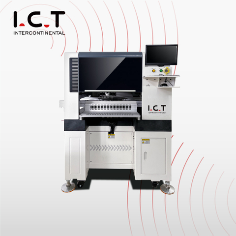 I.C.T | Cheapest Proto Type Pick and Place LED Light Making Machine SMD Wafer Chip XY Machine 
