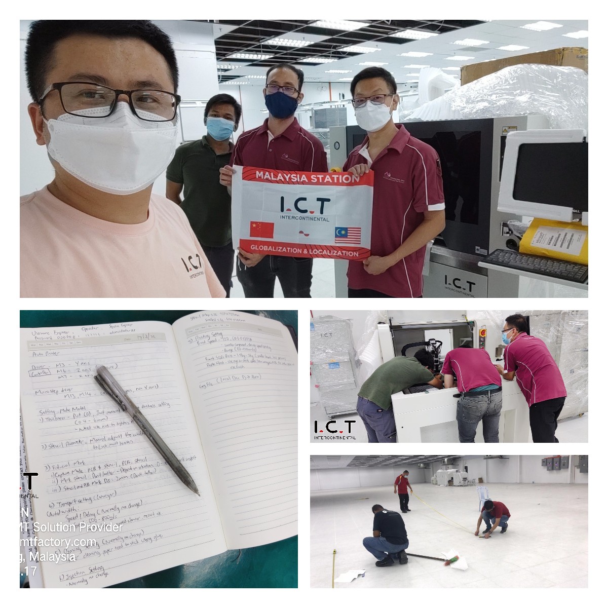 I.C.T Engineer in Malaysia for training
