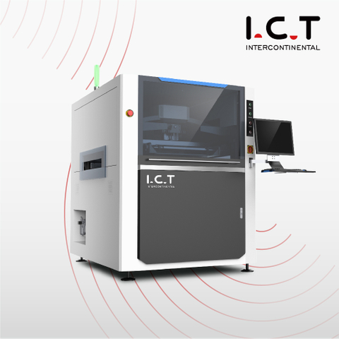 I.C.T | Full Automatic ekra SMT solder paste stencil printer Manual