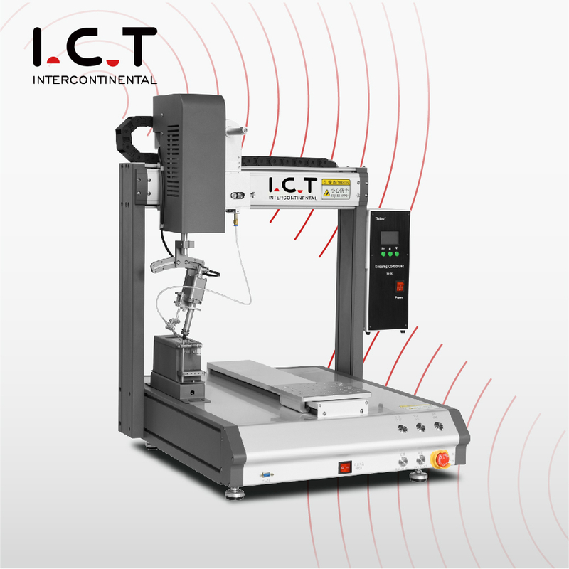 I.C.T-SR530 | Desktop Automatic Laser xyz Soldering Robot Station For Pv Module