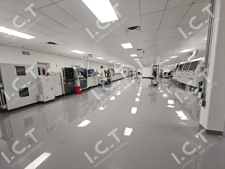 I.C.T SMT Line in Mexico