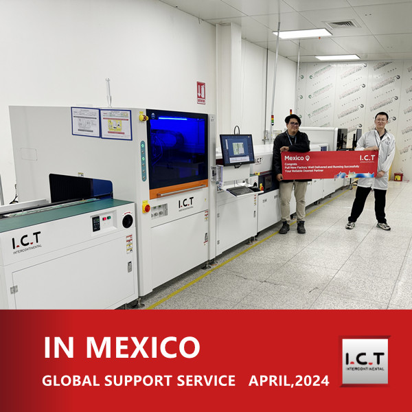 I.C.T Delivers a Conformal Coating Line with Return Function in Mexico