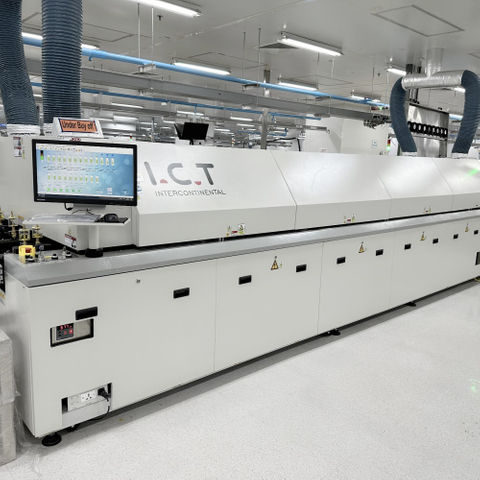 I.C.T | Shenzhen SMT Soldering Machine Lead Reflow Oven Soldering 