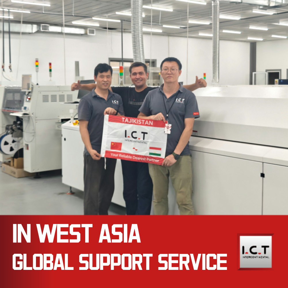 I.C.T-T8 | Hot Air 8 Trays Electric Reflow Convection Oven with High Quality