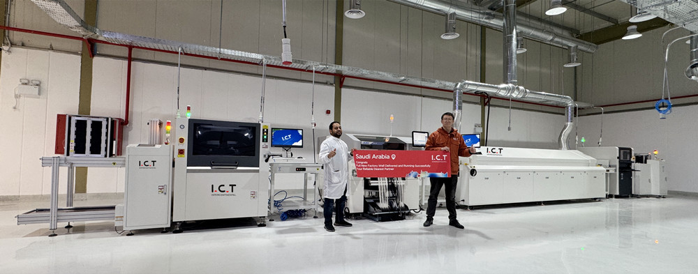 I.C.T SMT Line in Saudi Arabia