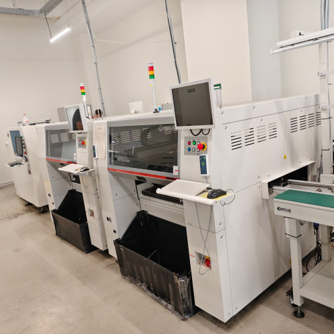 SM485P | Samsung Used Automatic PCB SMT Pick And Place Machine For Sheets