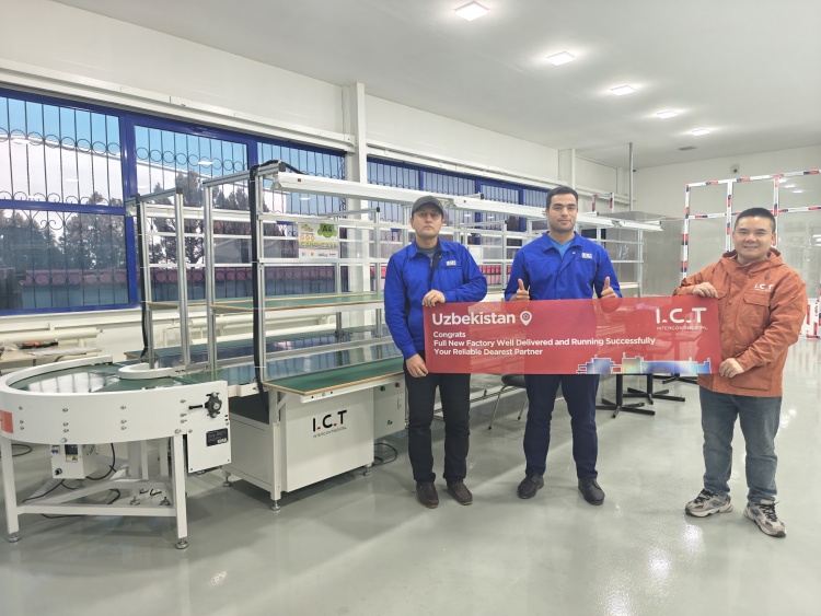 I.C.T Belt Cornering Machine in Uzbekistan