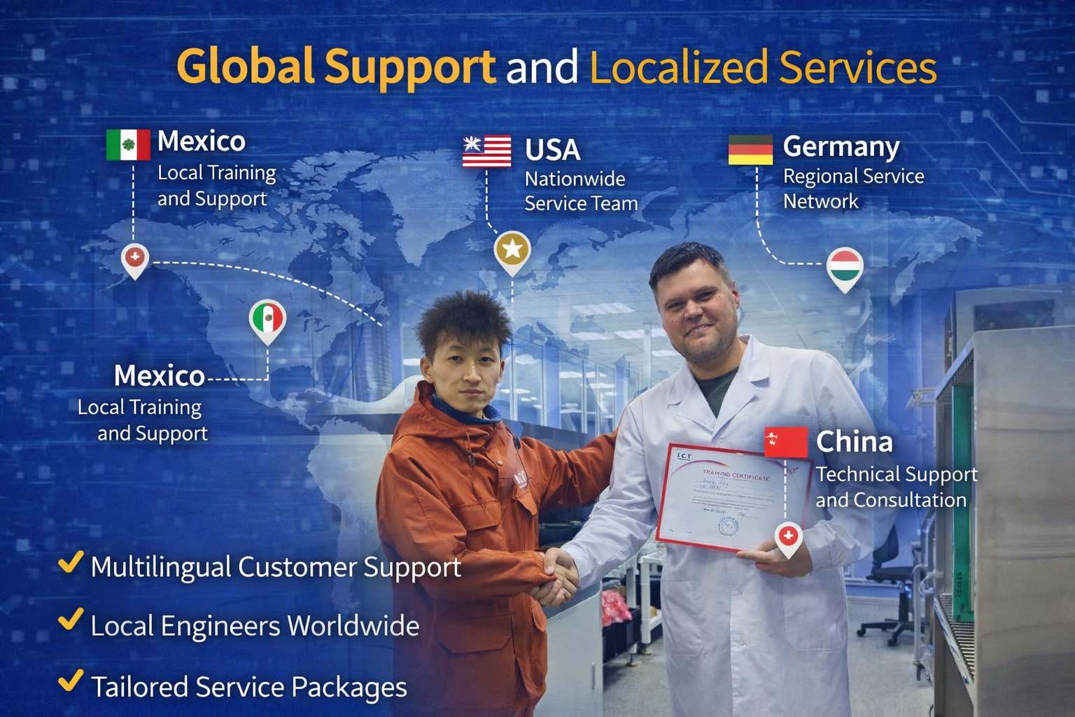 9. Global Support and Localized Services