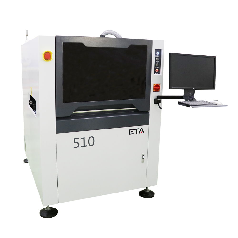 I C T D Laser Label Printing Machine Green Color Laser Marking Machine From China