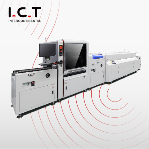 I.C.T丨LED Shell Automatic SMT selective conformal Coating 500c PCB Machine ETA
