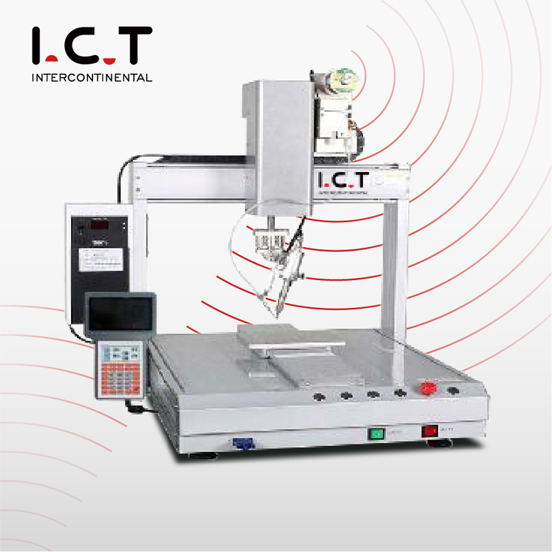 I.C.T-SR250DD | Automatic Cheap Pcb Soldering Robot Machine